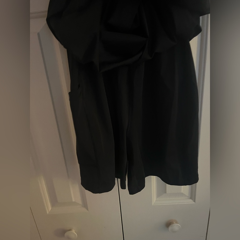 Old Navy Active Black PowerSoft Square Neck Athletic Dress - Picture 6 of 7